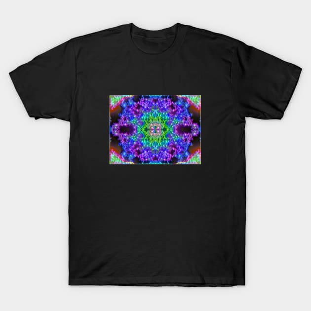 Bright Snow Fractal T-Shirt by ArtistsQuest